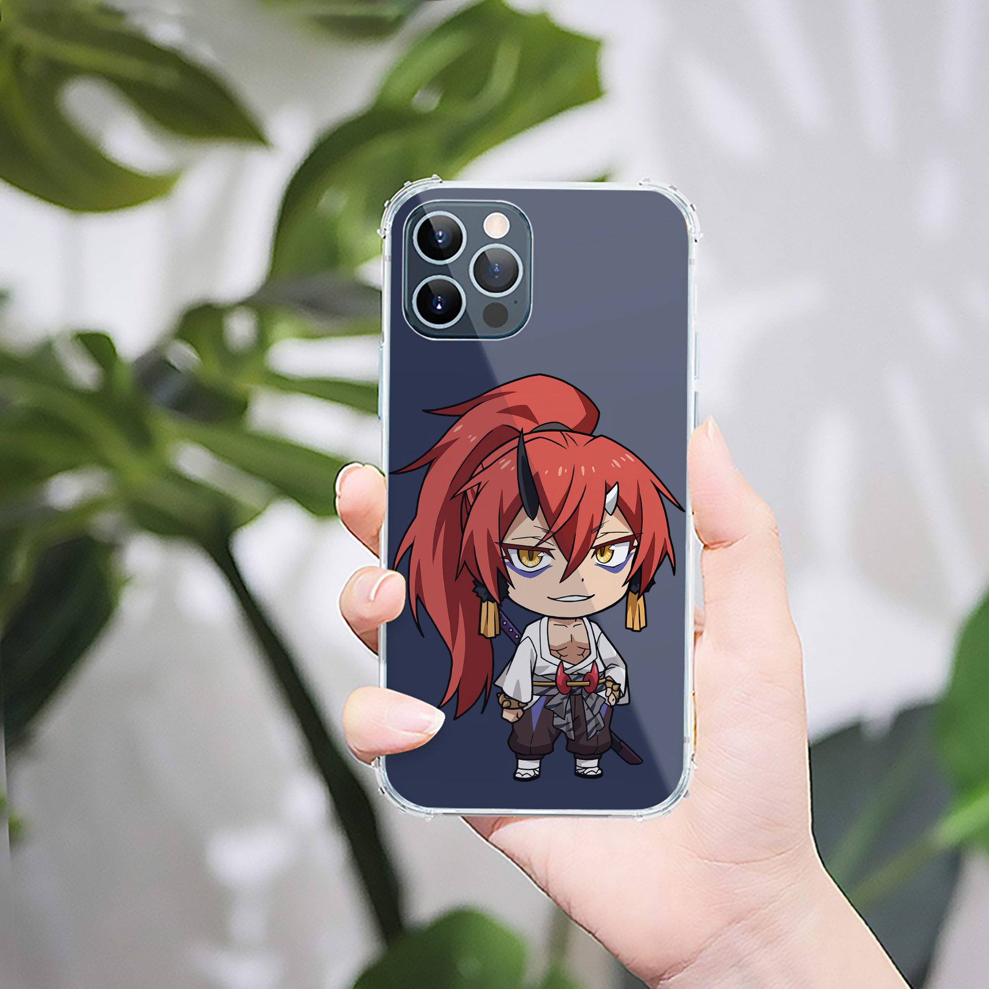 （画像用） 転スラ Regarding Reincarnated to Slime 【iPhone 12シリーズ対応】透明スマホケース（クリアソフトケース）